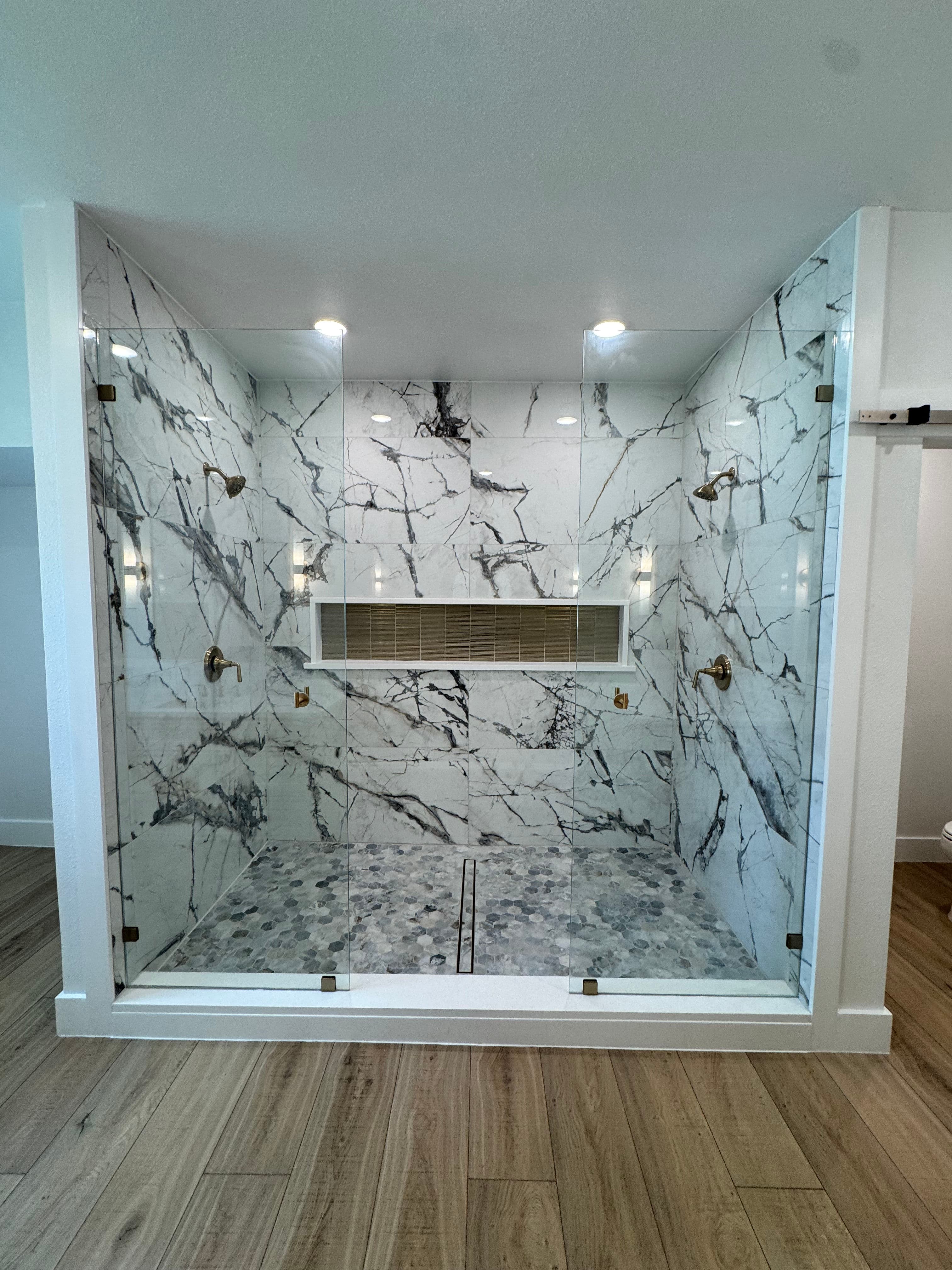 Project This Master Bath Shower Build Is the Real Deal image