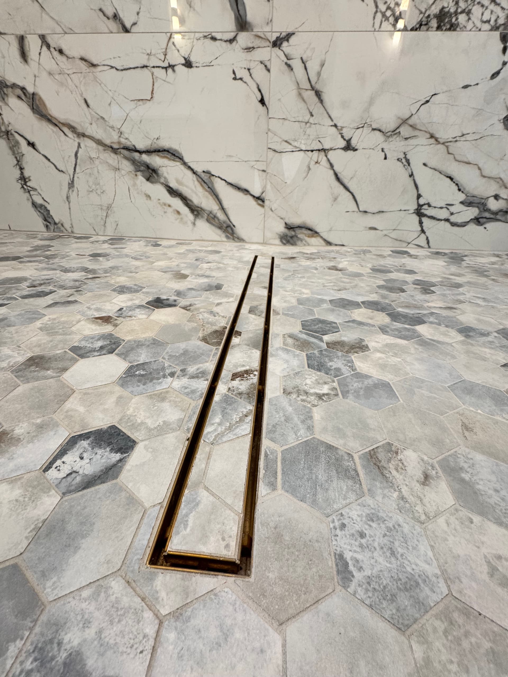 Gallery photos for This Master Bath Shower Build Is the Real Deal: Image #1