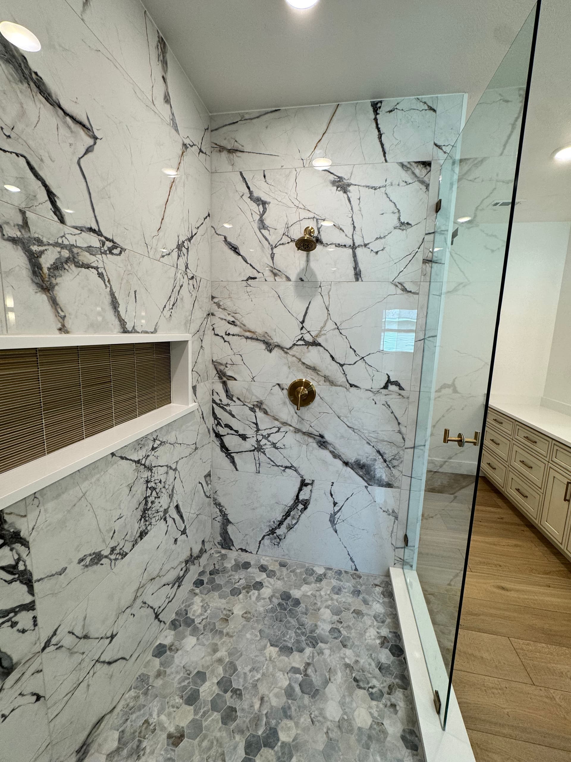 Gallery photos for This Master Bath Shower Build Is the Real Deal: Image #5