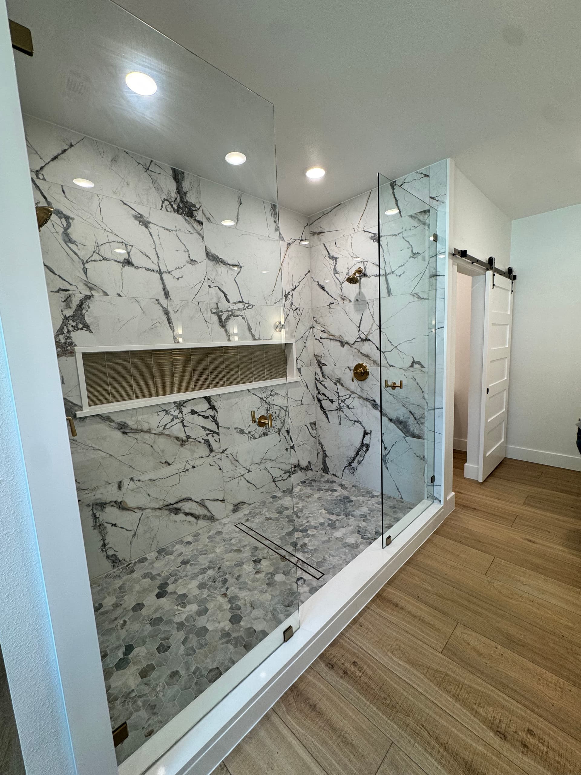 Gallery photos for This Master Bath Shower Build Is the Real Deal: Image #4